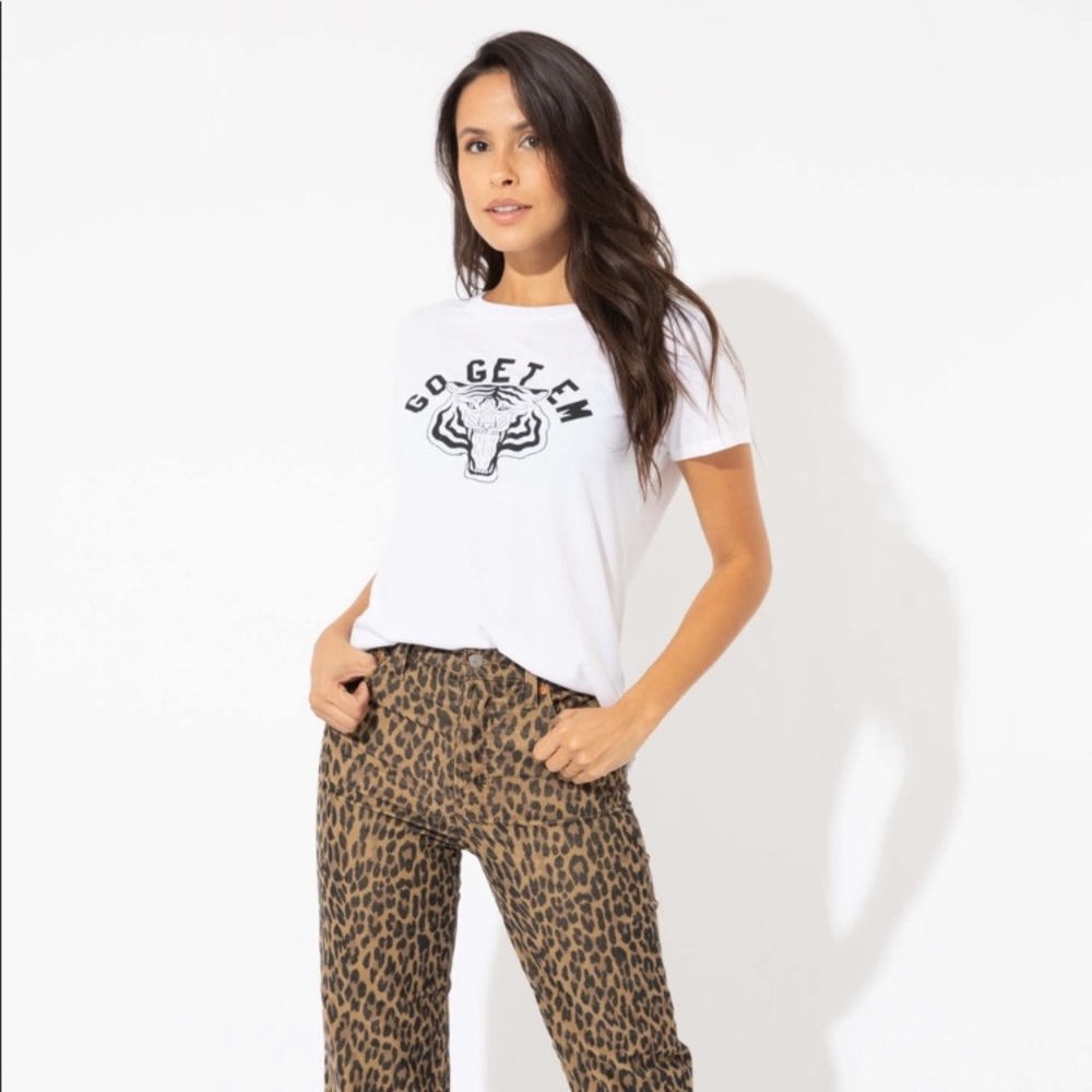 Sub_Urban Riot Go Get Em Tiger Short Sleeve Loose Tee - Picture 2 of 9